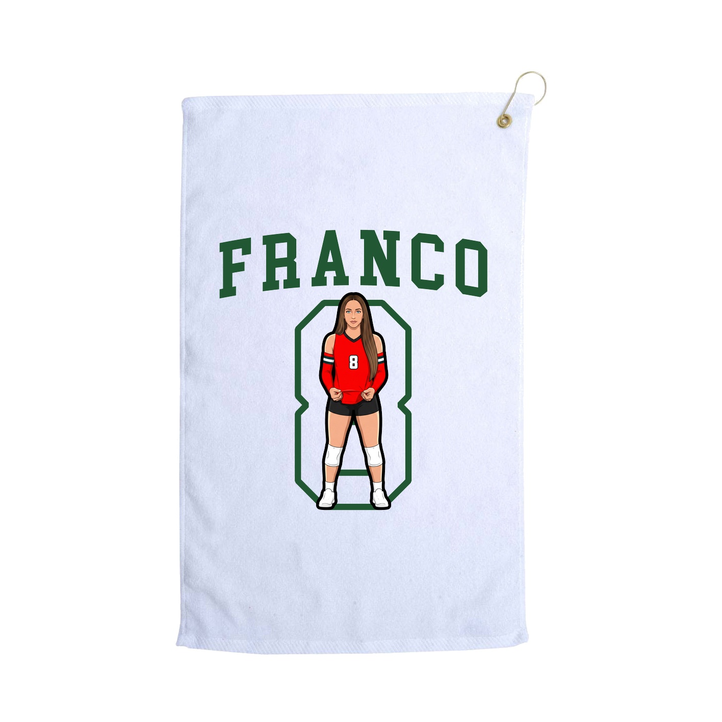Terry Velour Golf Towel