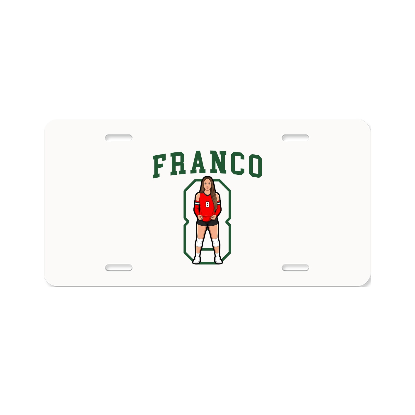 Aluminum License Plate