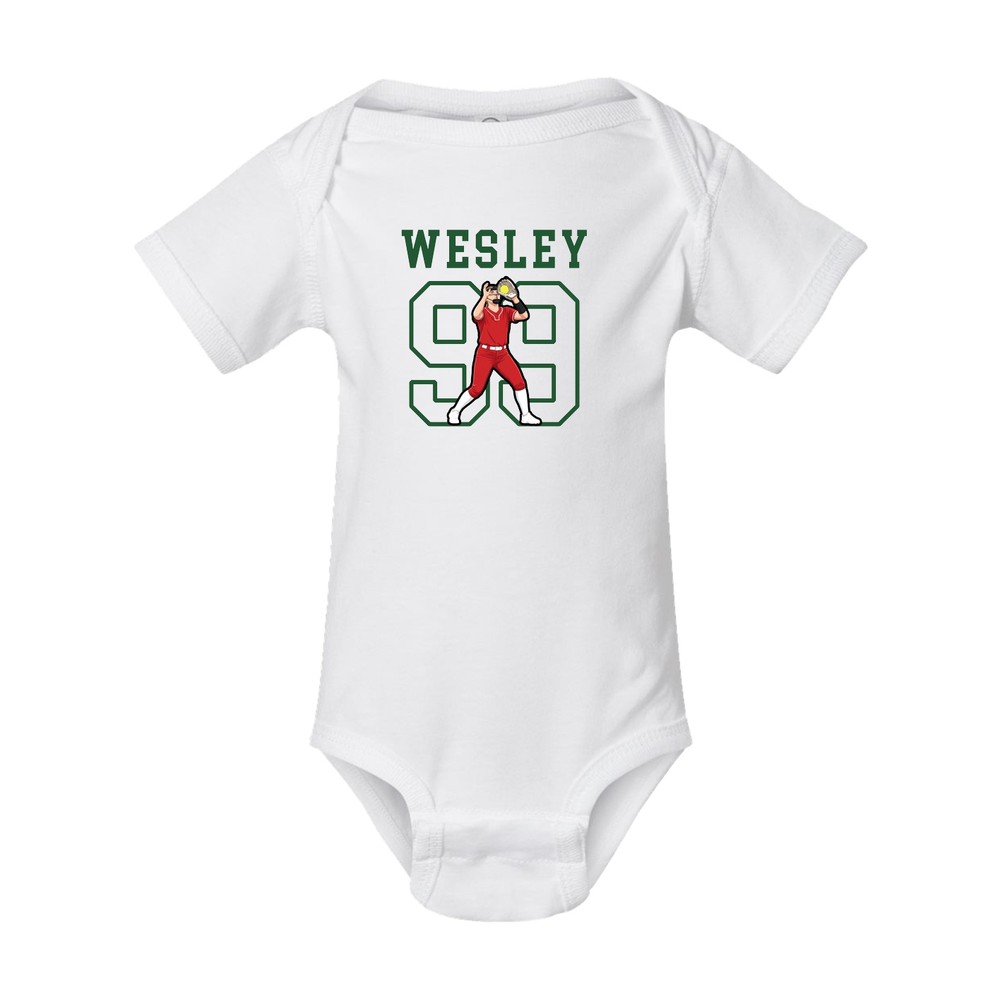 Baby Onesie — Shirsey in White