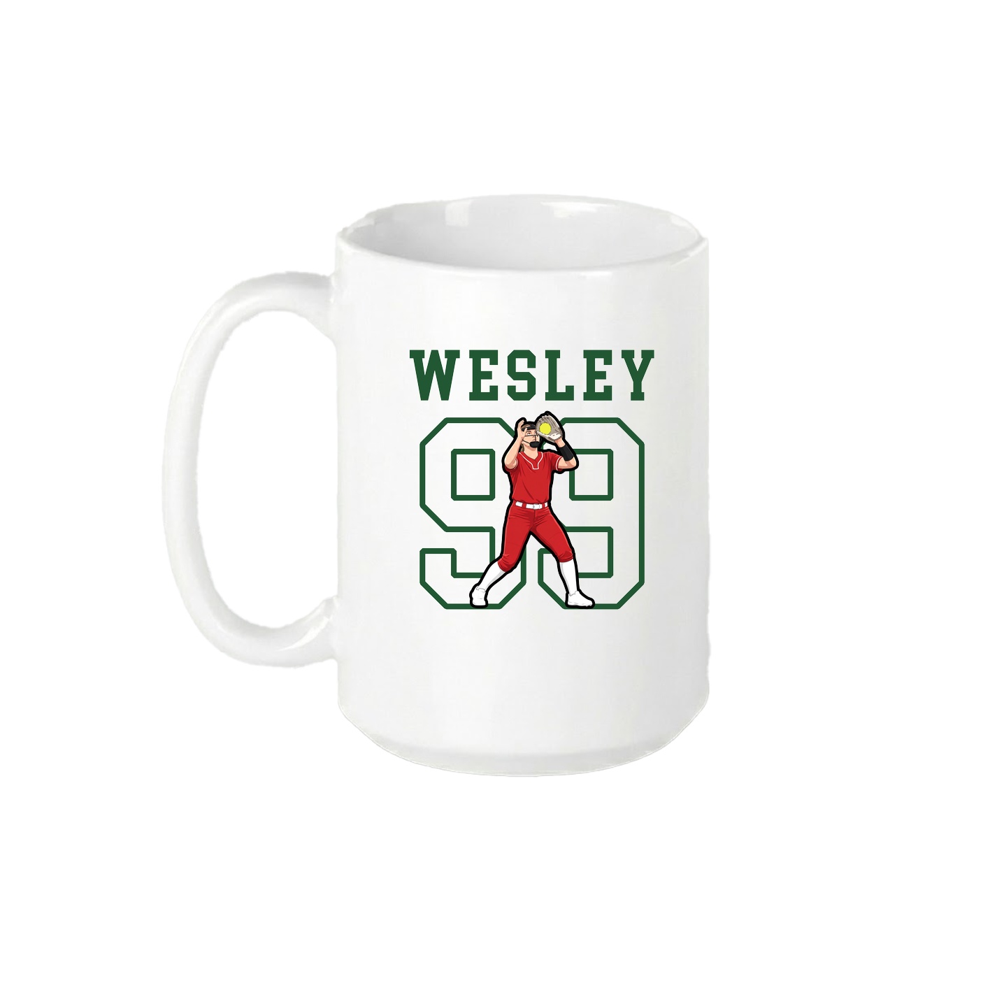 15oz Coffee Mug — Shirsey in White