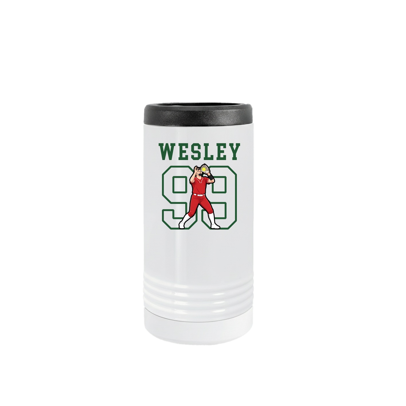 Slim Beverage Holder — Shirsey in White
