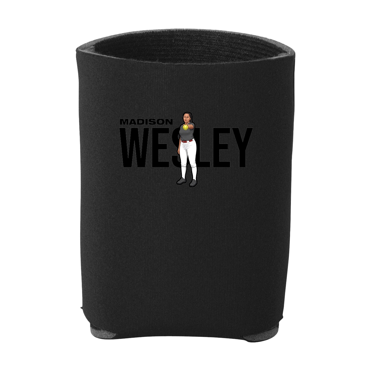 Can Holder — Player Name in Black
