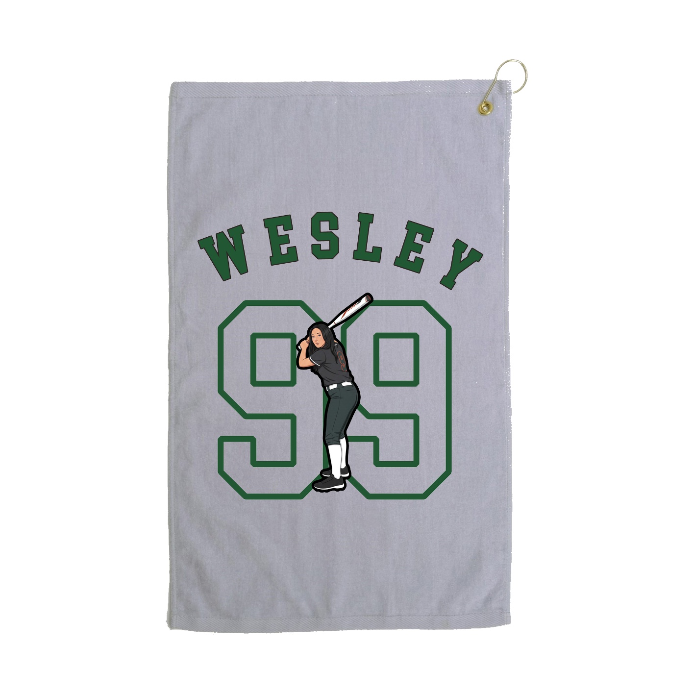 Golf Towel — Shirsey Arch in Grey
