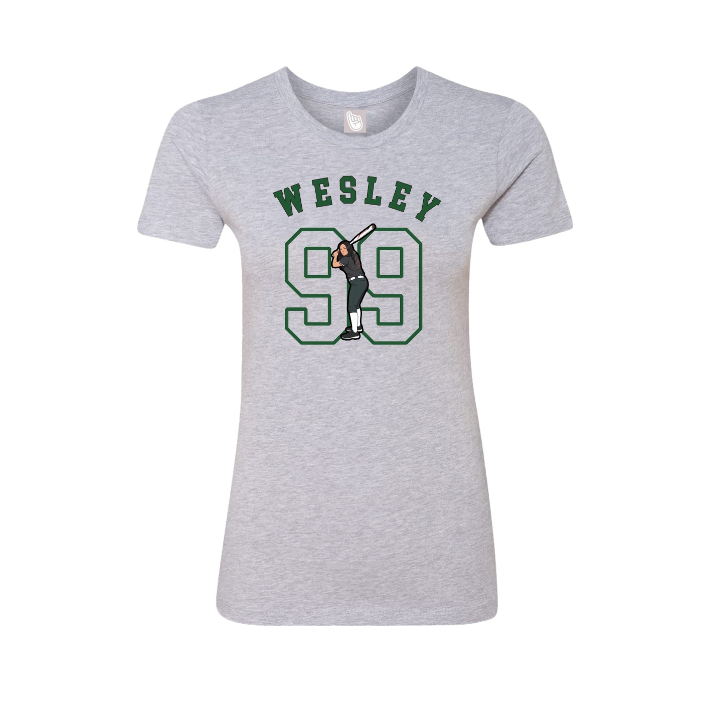 Womens Tee — Shirsey Arch in Grey