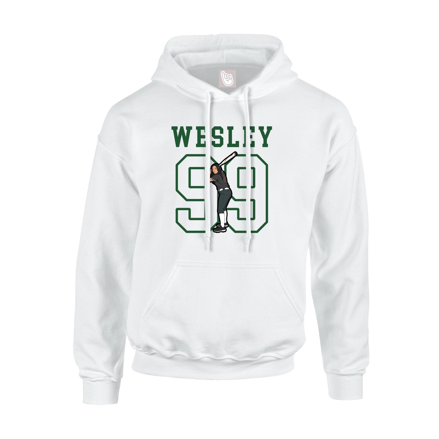 Youth Hoodie — Shirsey in White