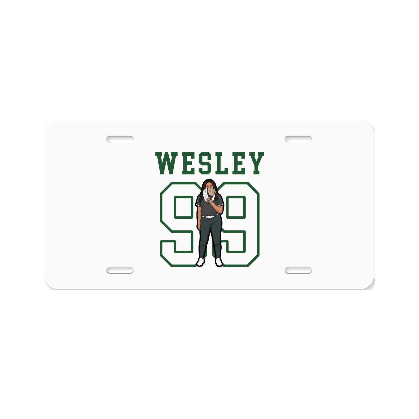 License Plate — Shirsey in Classic