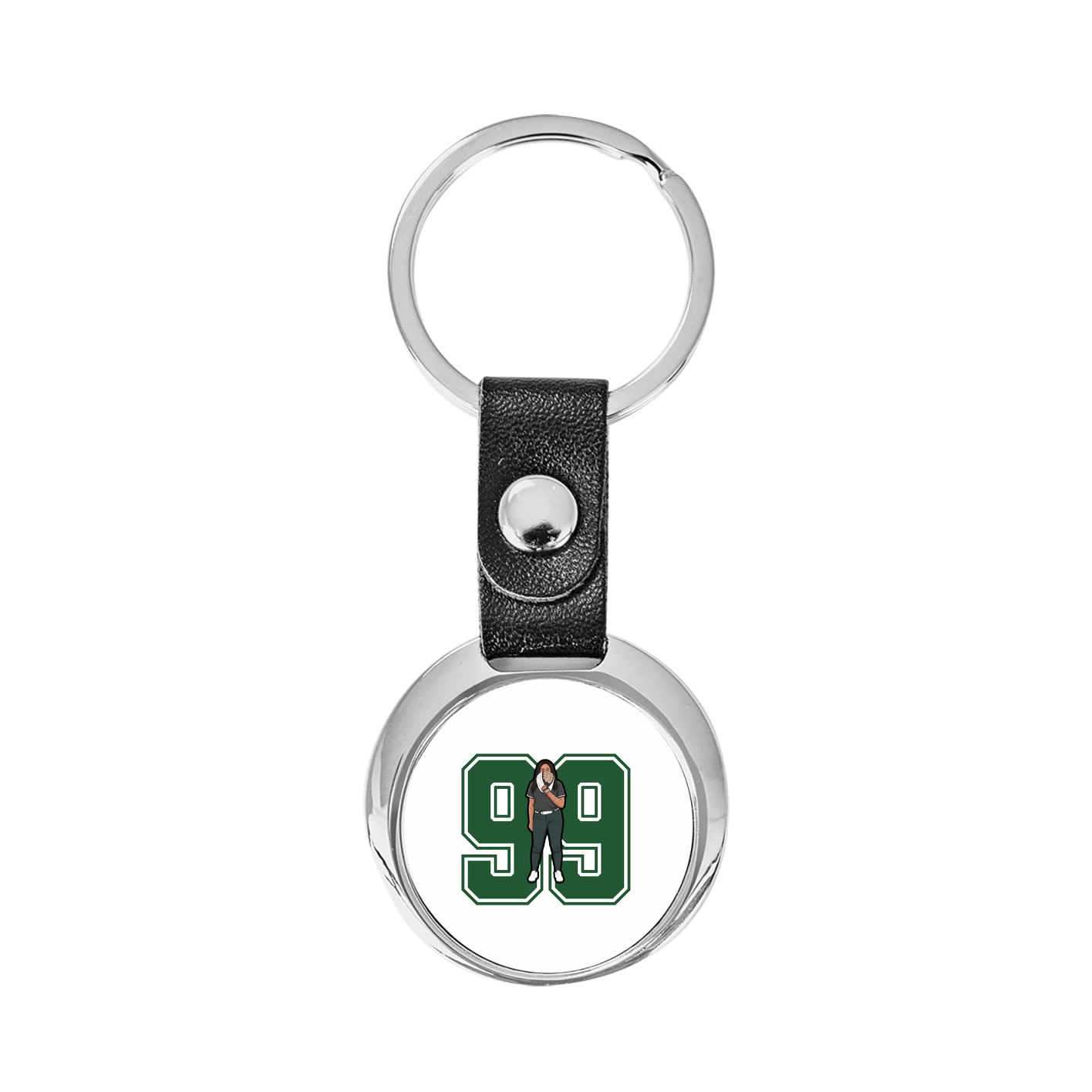 Key Chain — Number in Classic