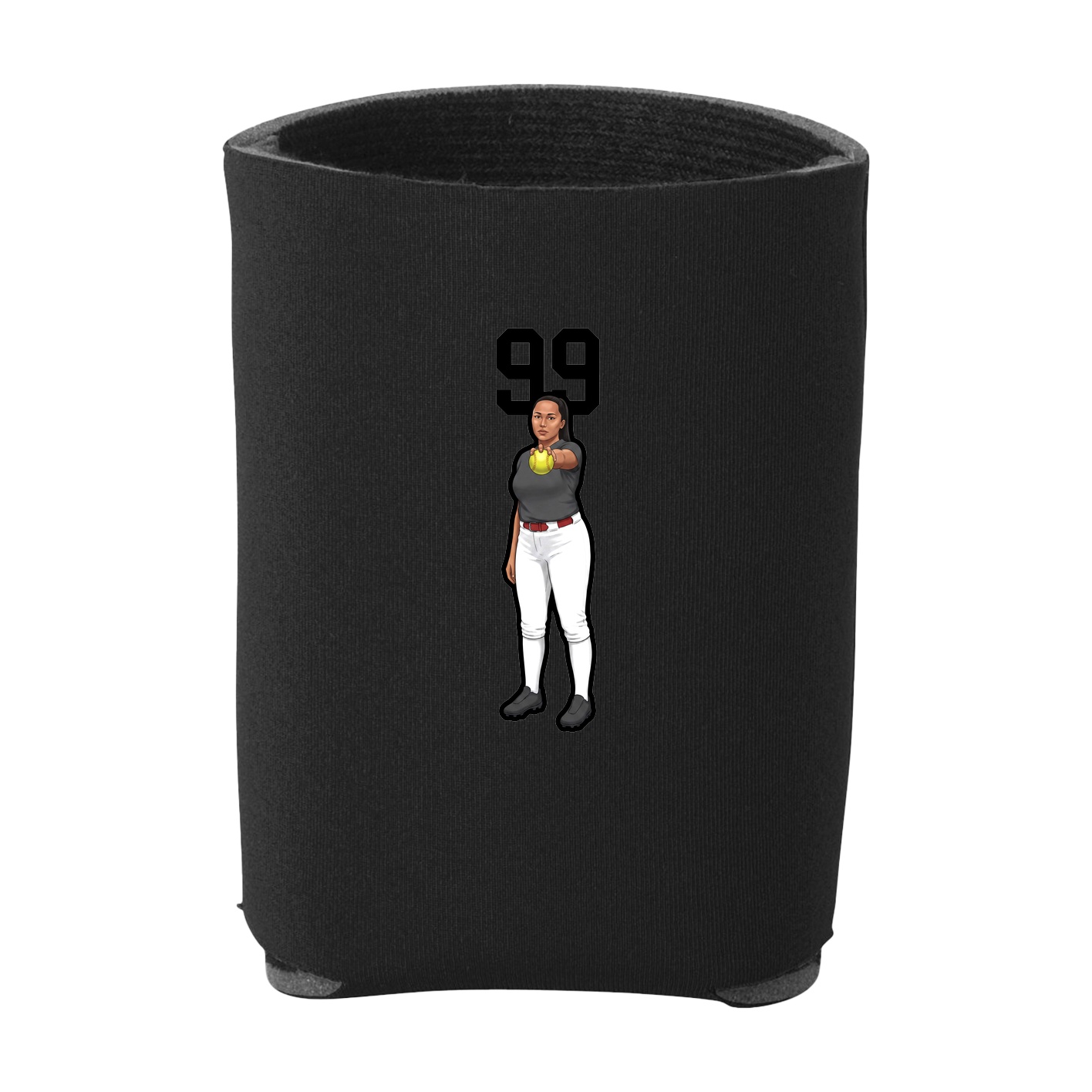 Can Holder — Number Top in Black
