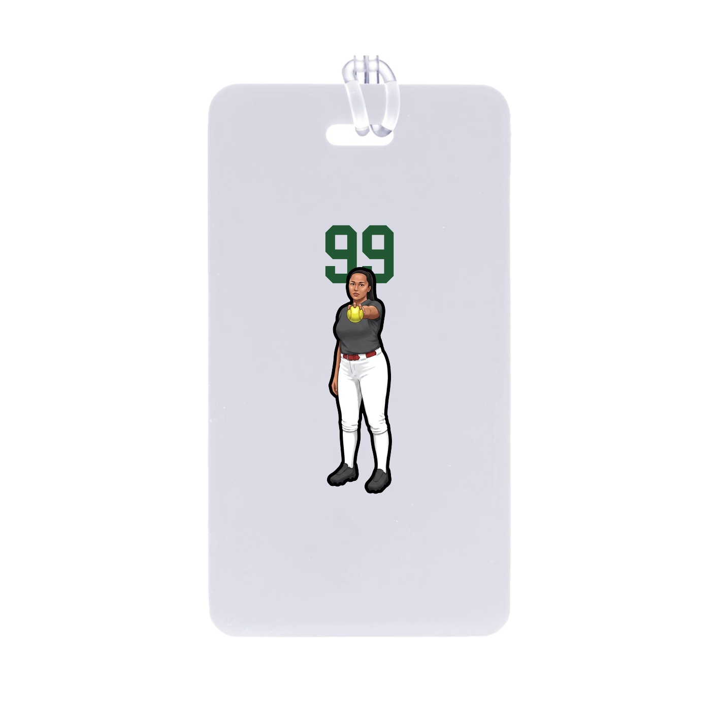 Bag Tag — Number Top in Classic