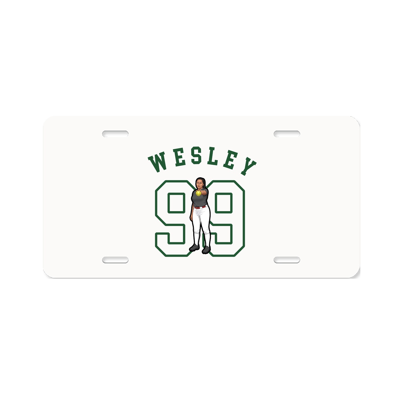 License Plate — Shirsey Arch in Classic