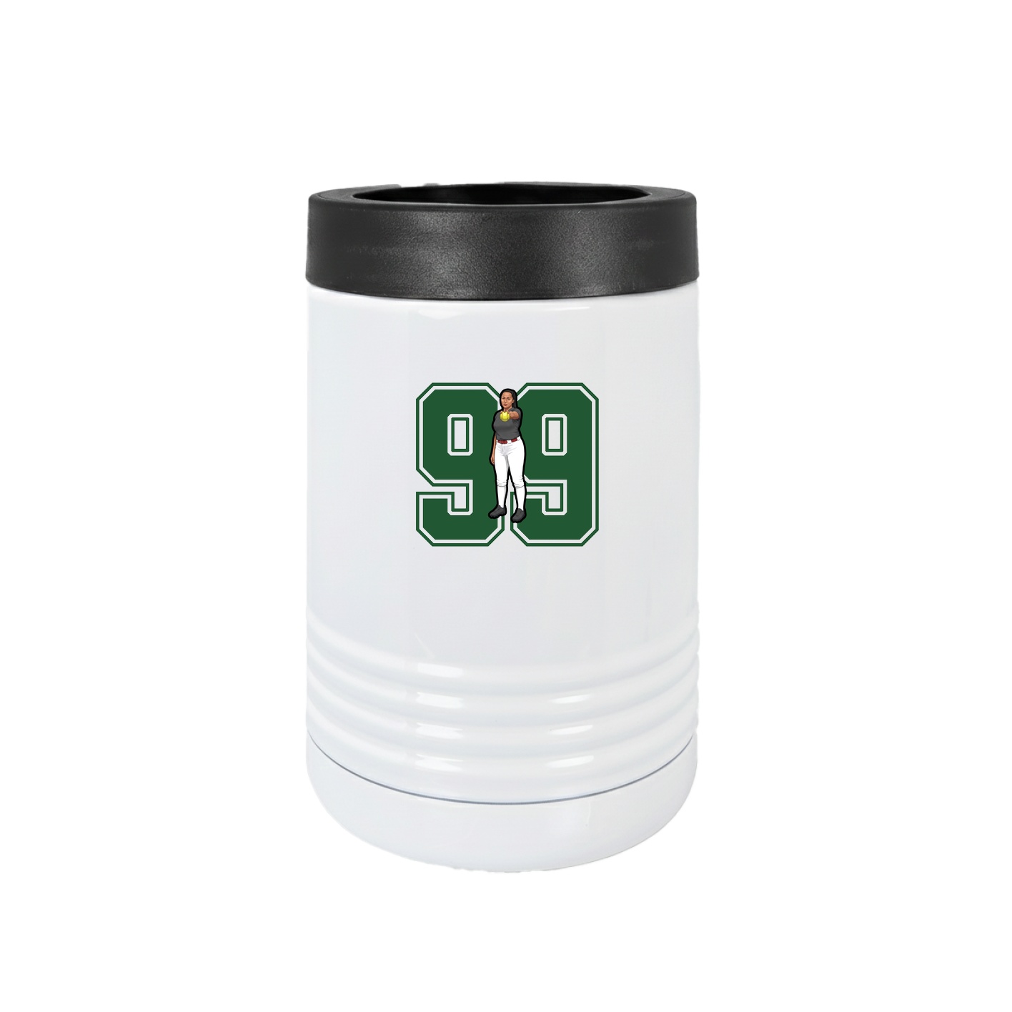 Beverage Holder — Number in White