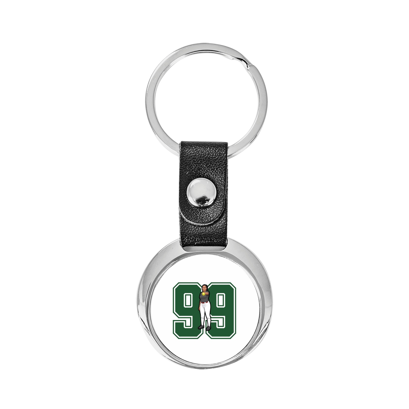 Key Chain — Number in Classic