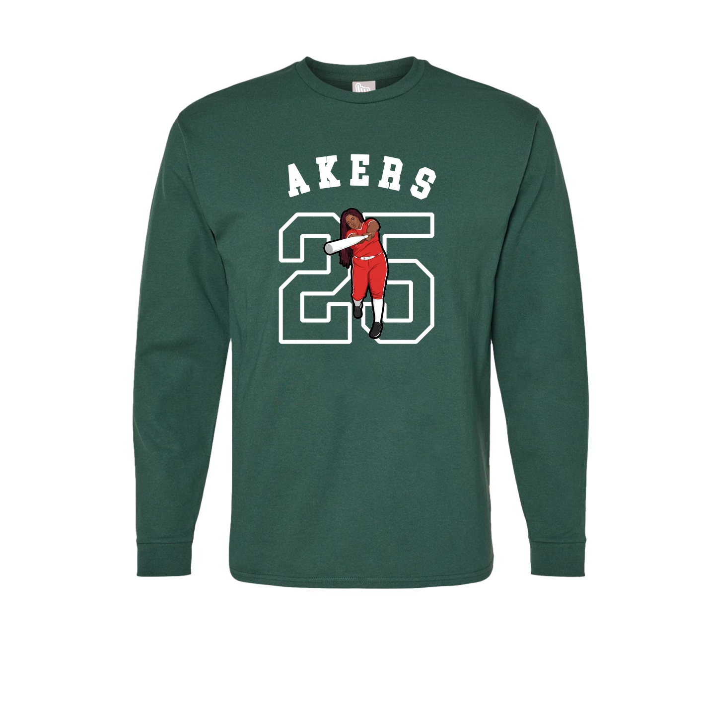Long Sleeve Tee — Shirsey Arch in Green