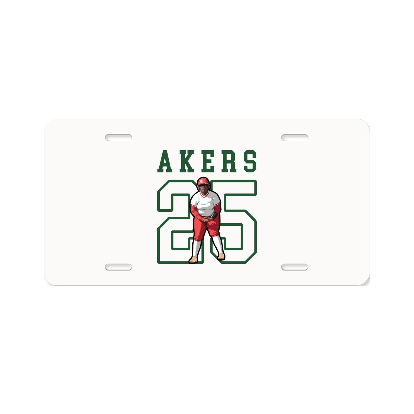 License Plate — Shirsey in Classic