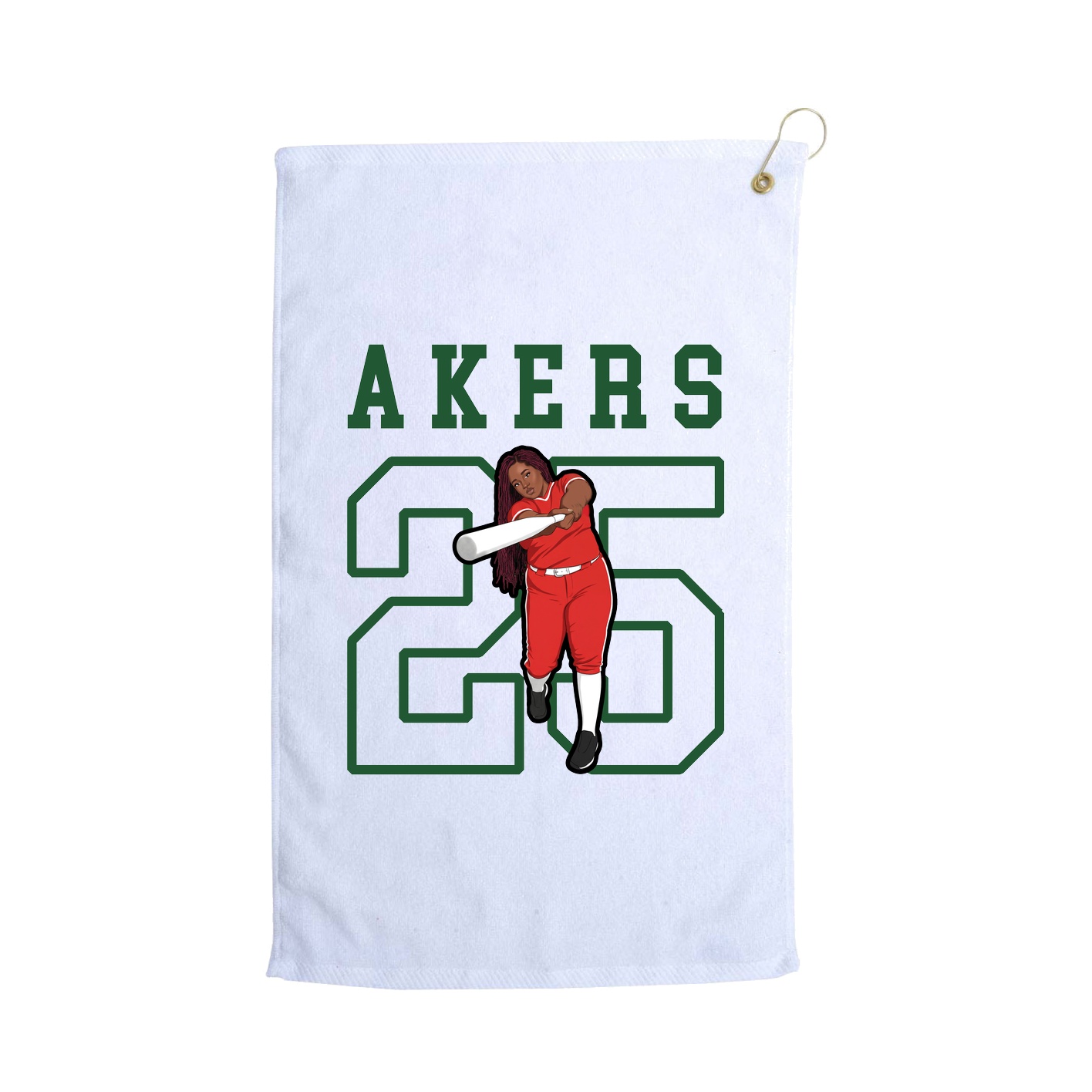 Golf Towel — Shirsey in White
