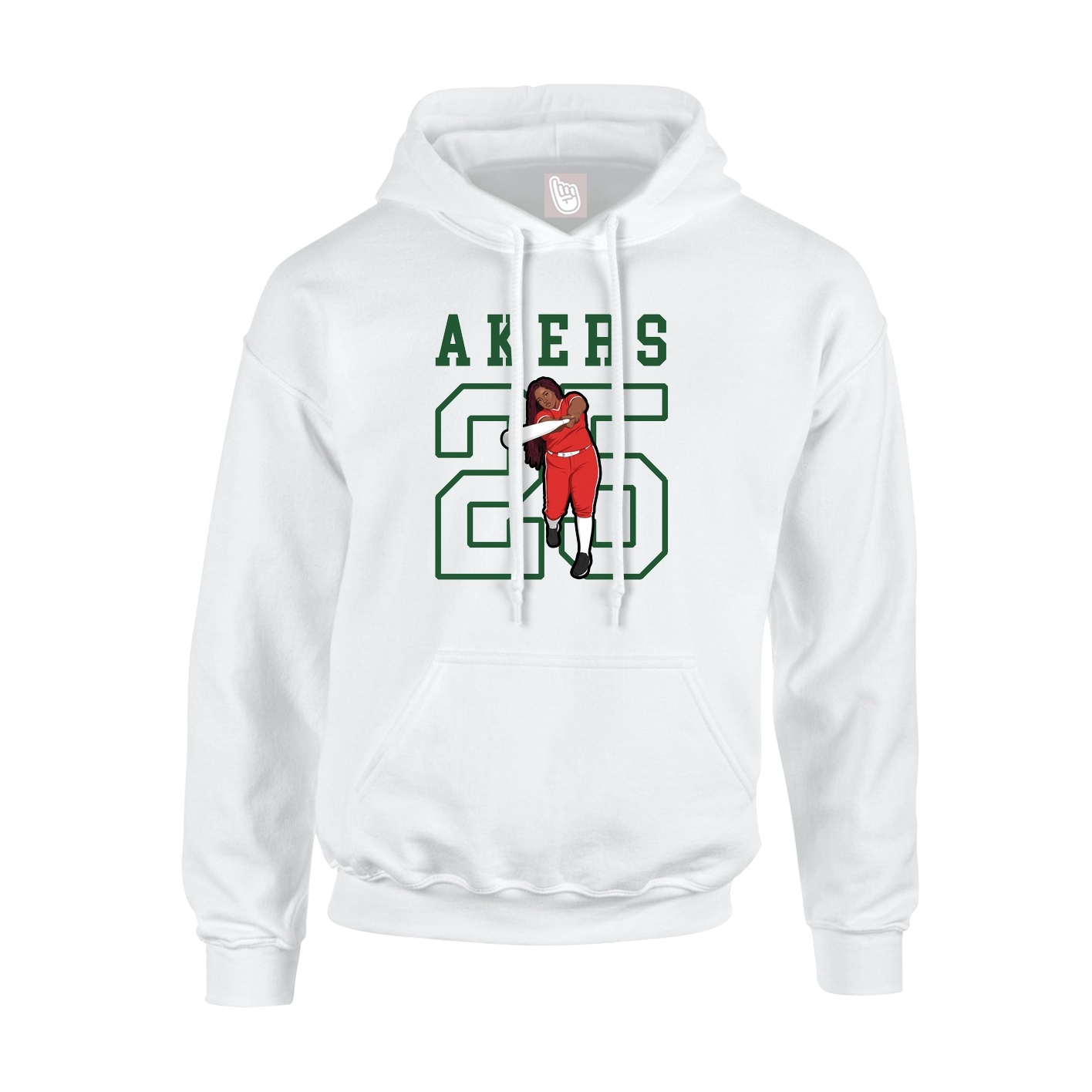 Youth Hoodie — Shirsey in White