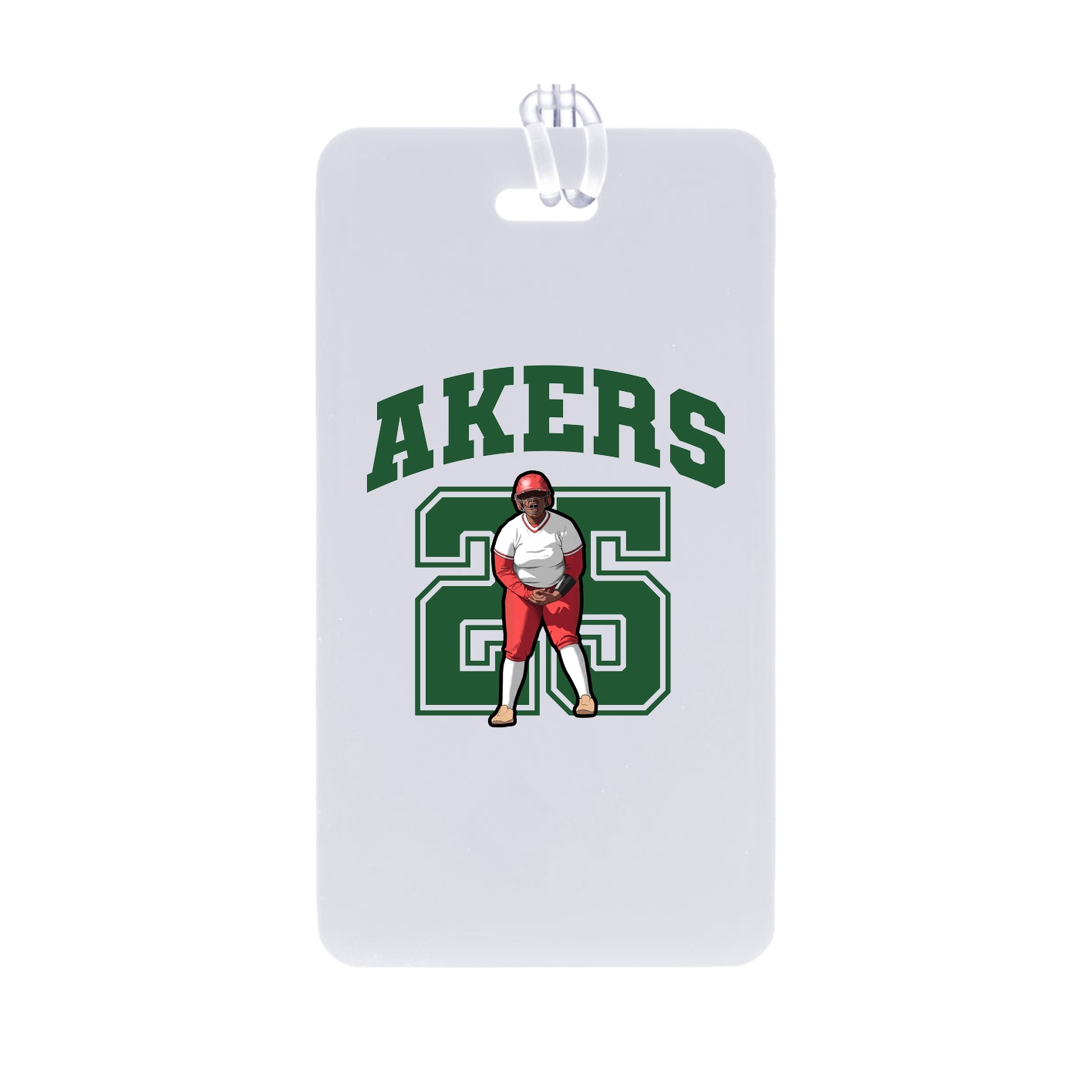 Bag Tag — Number in Classic