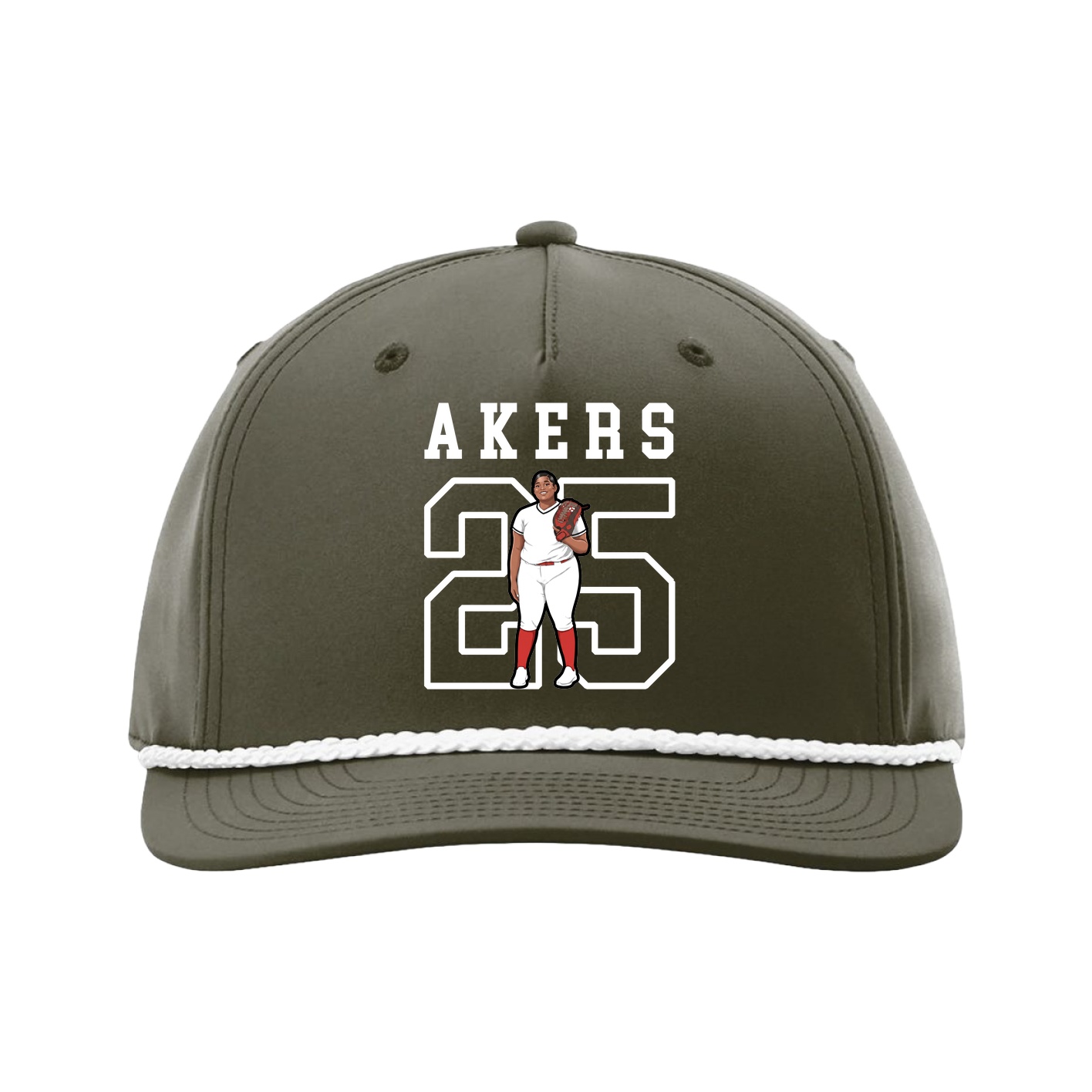 Five-Panel Classic Rope Cap — Shirsey in Green