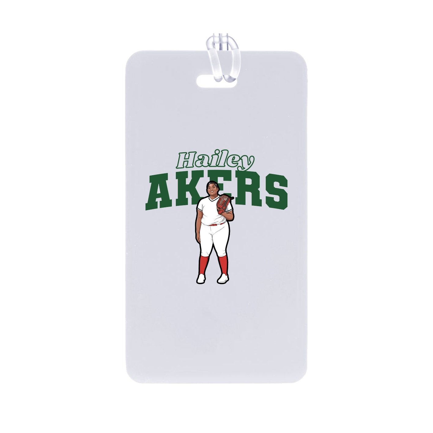 Bag Tag — Name Arch in Classic