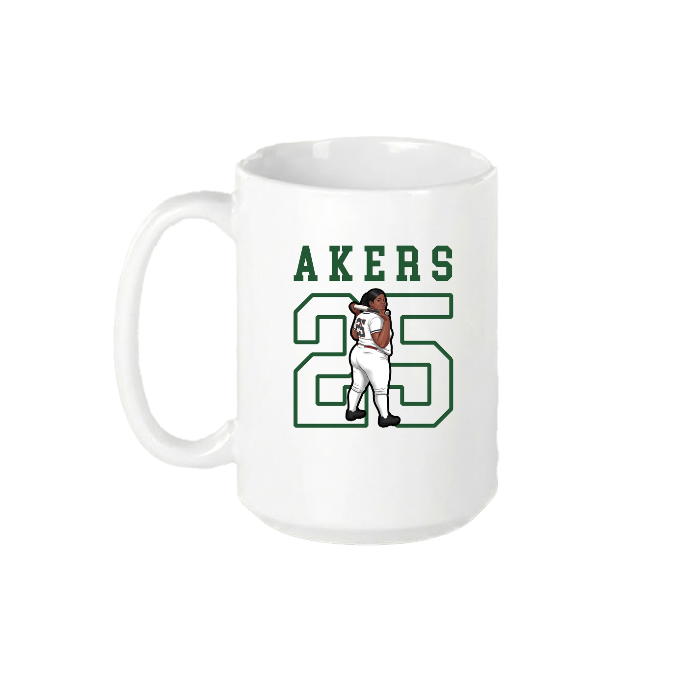 15oz Coffee Mug — Shirsey in White