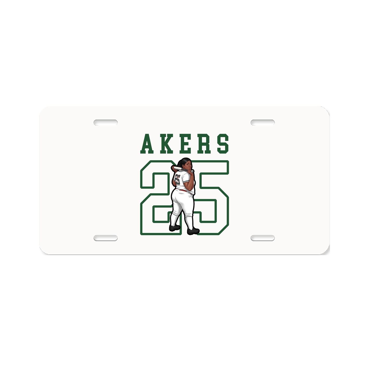 License Plate — Shirsey in Classic