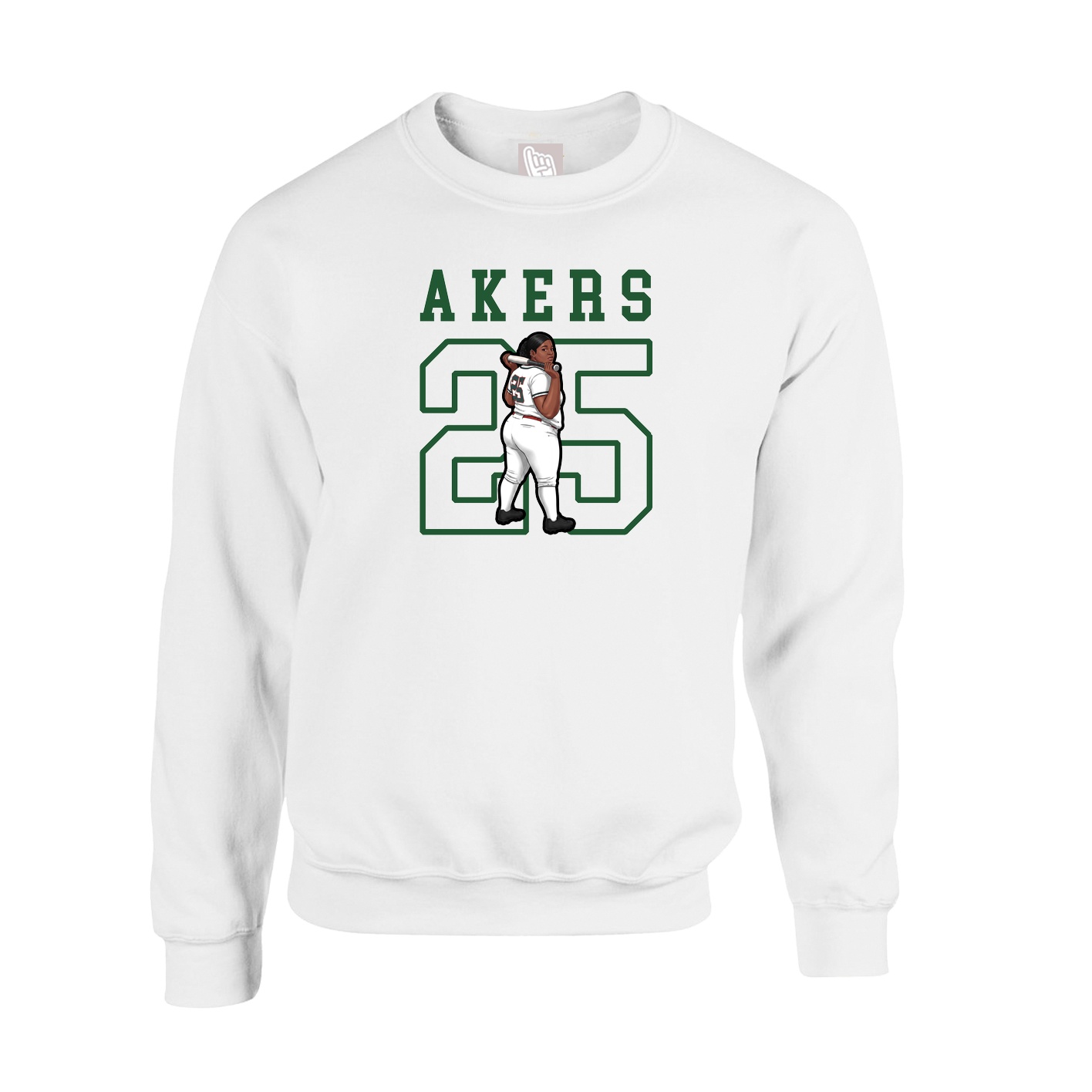Fleece Crew — Shirsey in White