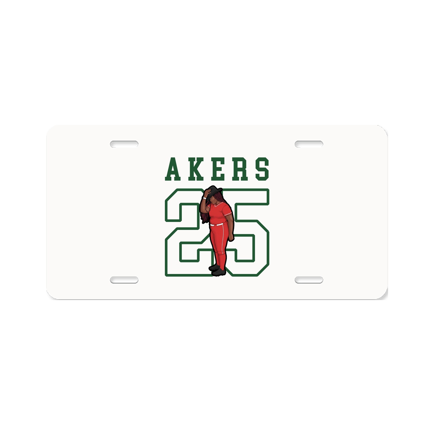 License Plate — Shirsey in Classic