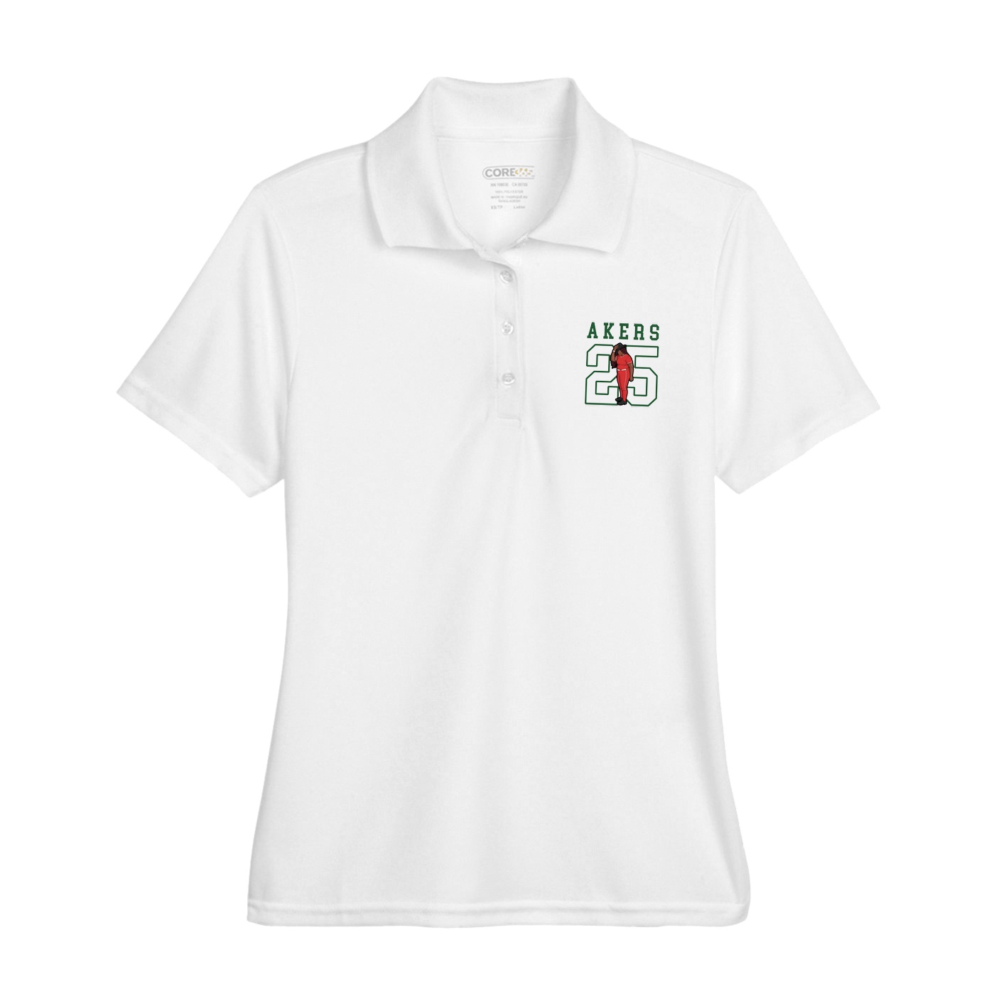 Womens Performance Polo — Shirsey in White