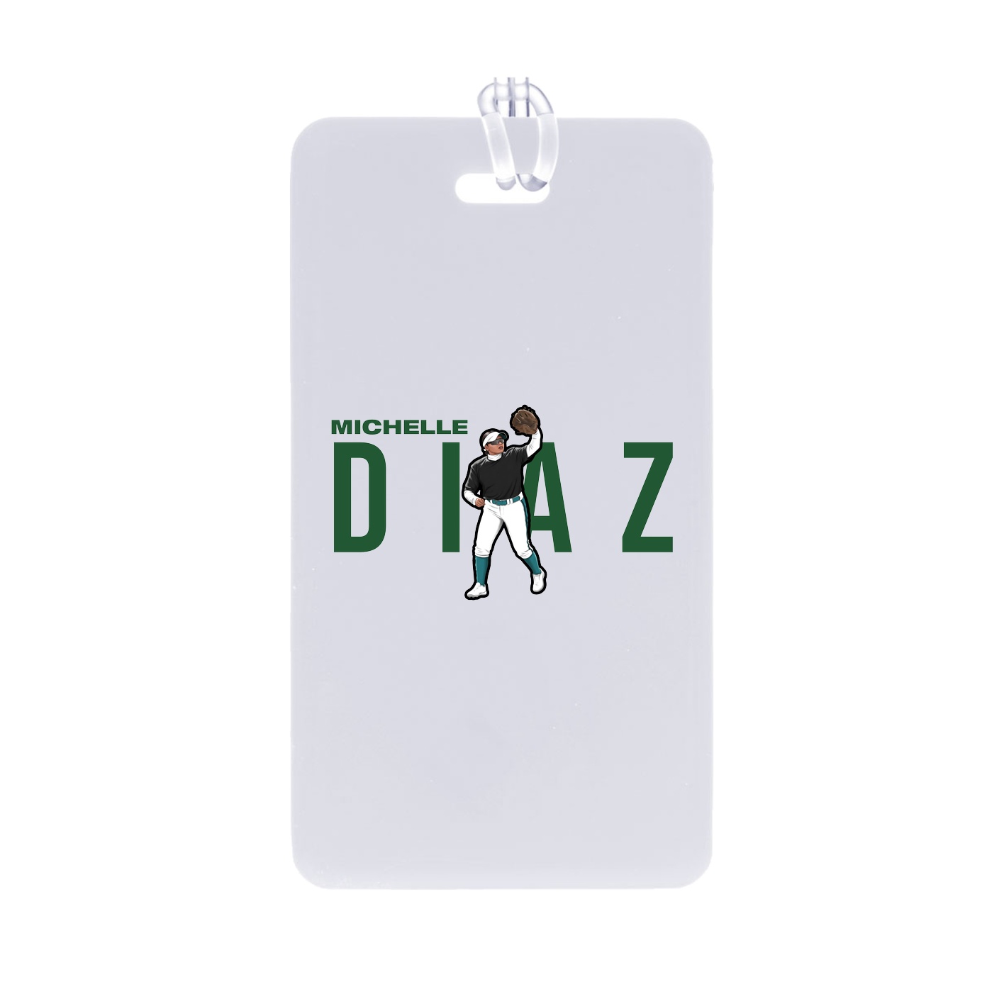 Bag Tag — Player Name in Classic
