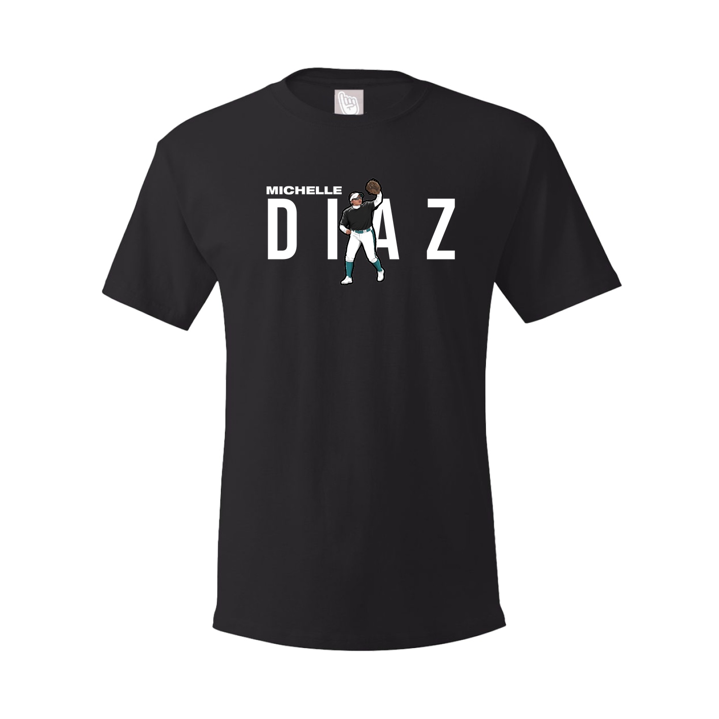 Tee — Player Name in Black