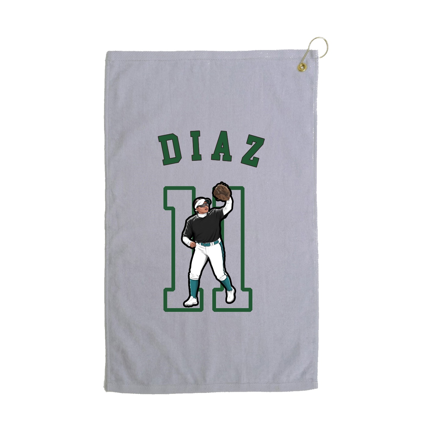 Golf Towel — Shirsey Arch in Grey
