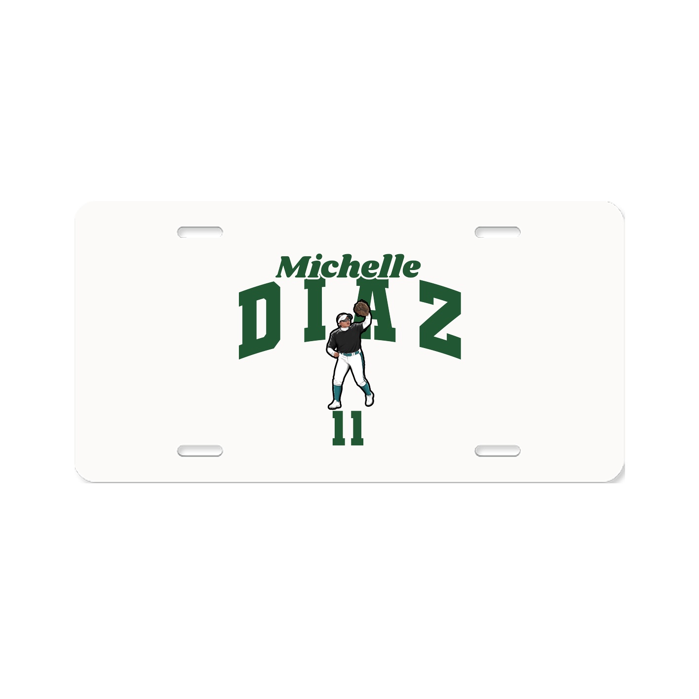 License Plate — Signature Arch in Classic