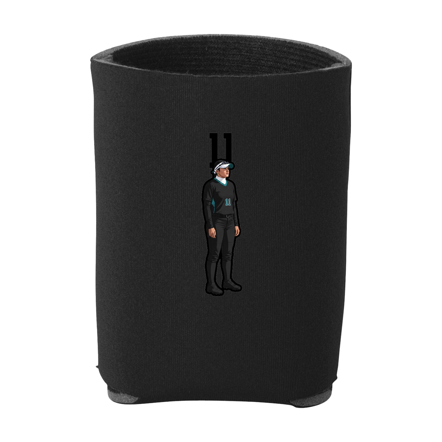 Can Holder — Number Top in Black