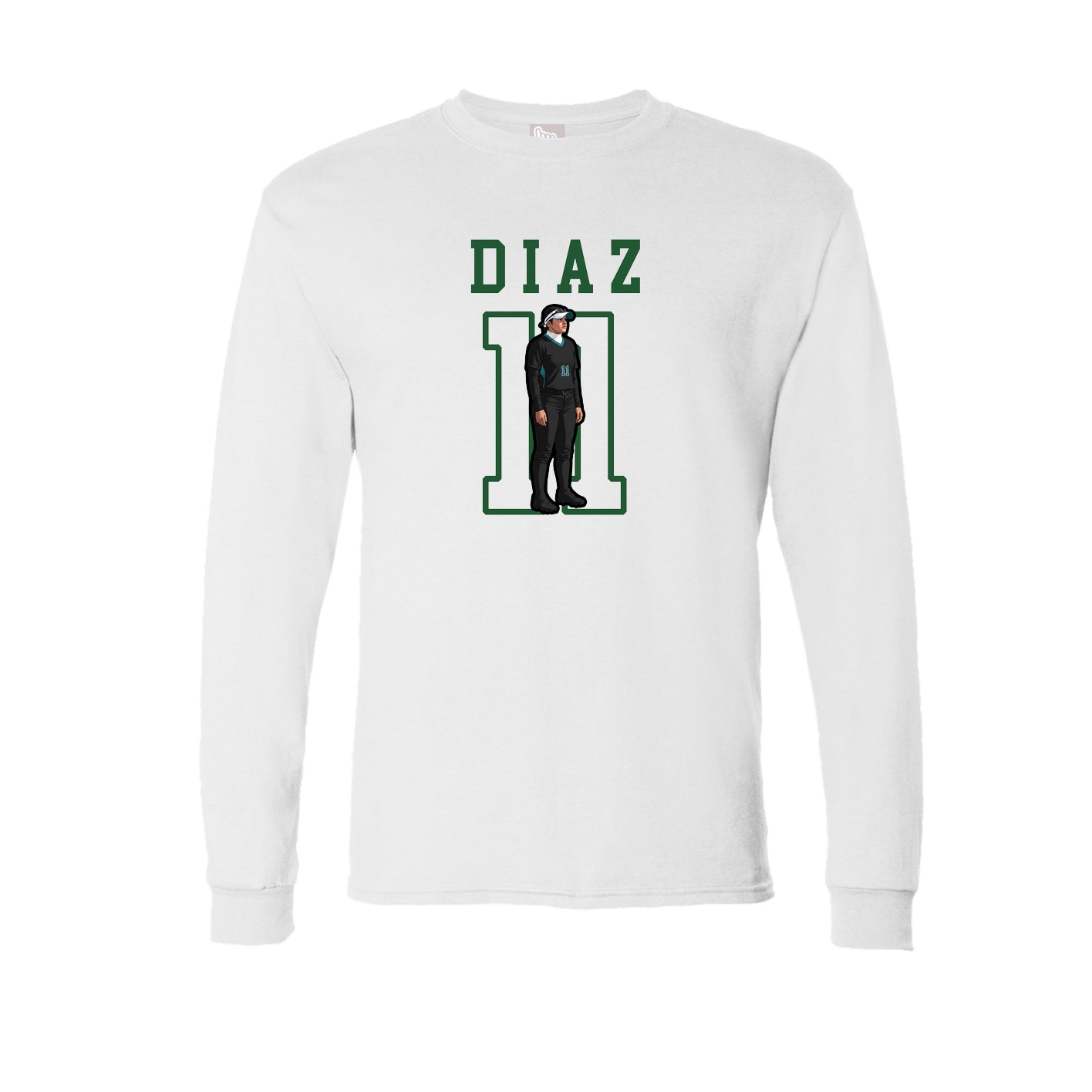 Long Sleeve Tee — Shirsey in White