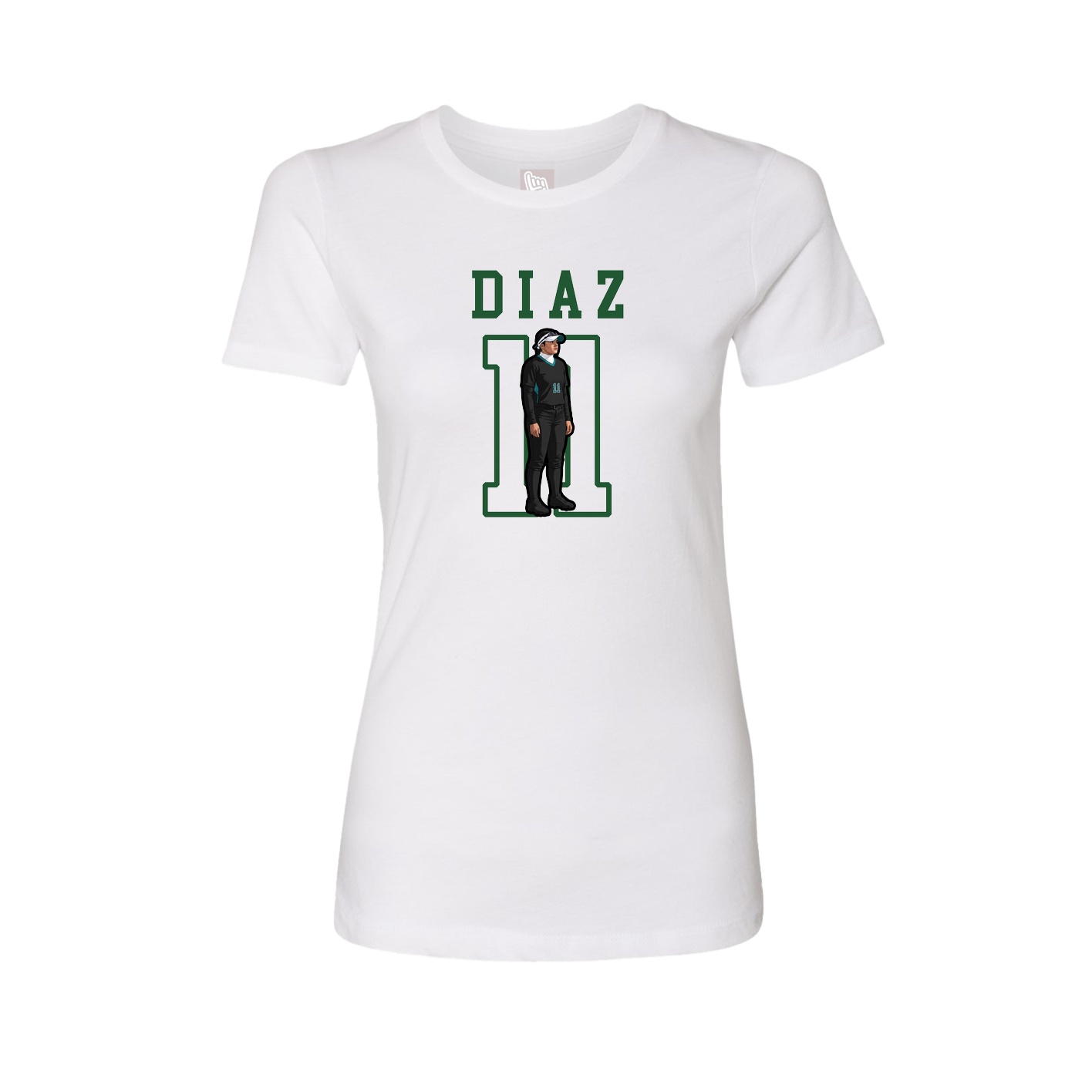 Fitted Women's Tee — Shirsey in White