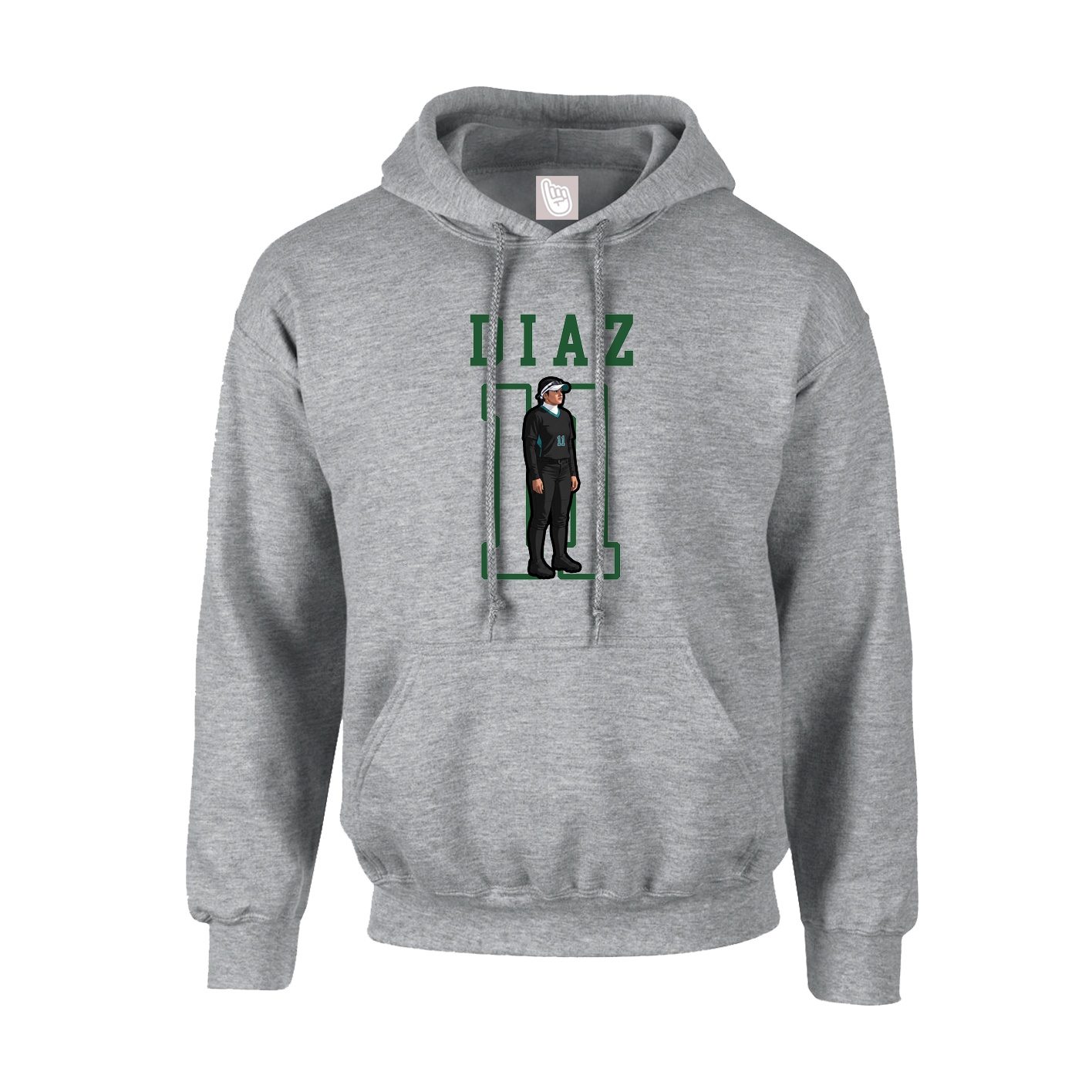 Youth Hoodie — Shirsey in Grey