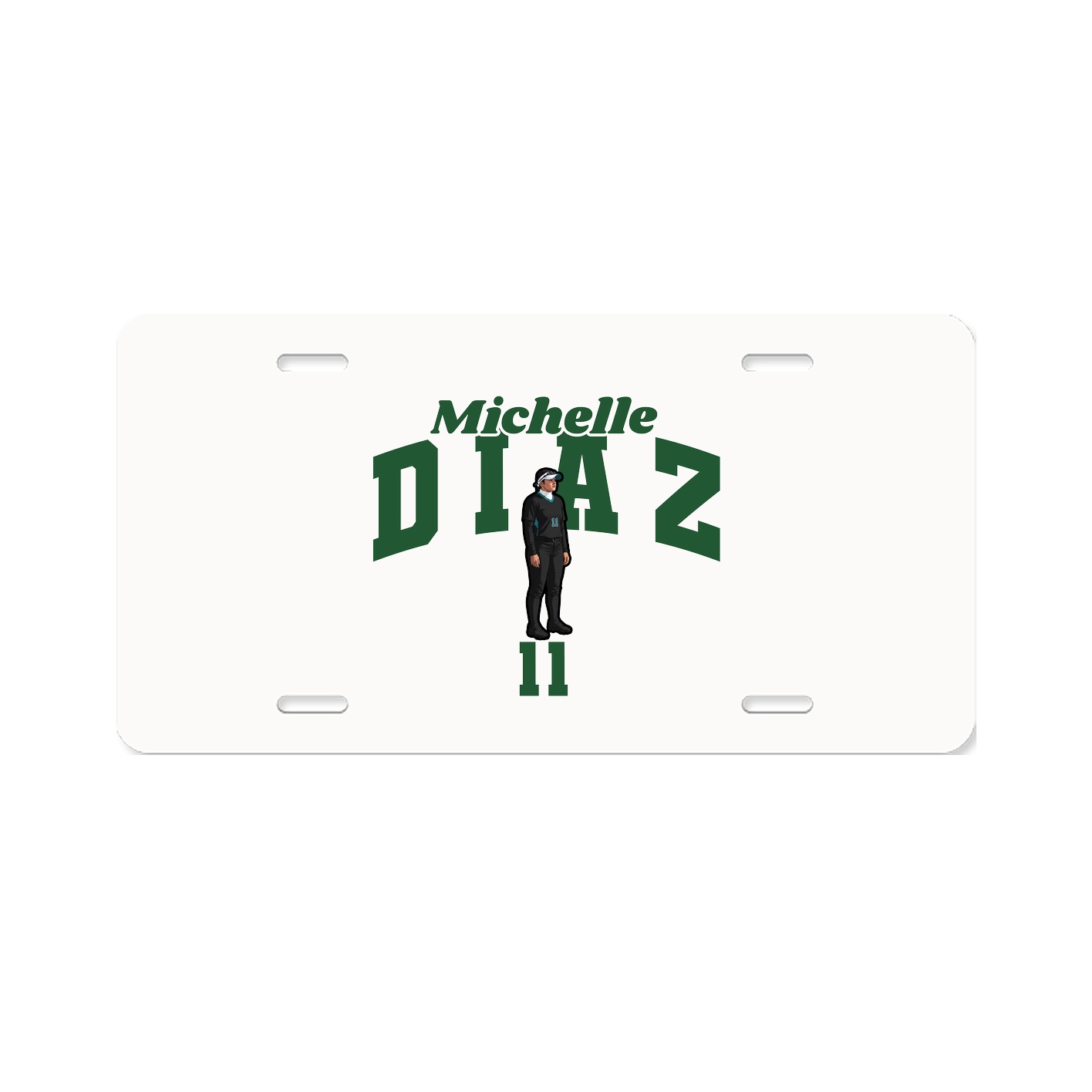 License Plate — Signature Arch in Classic