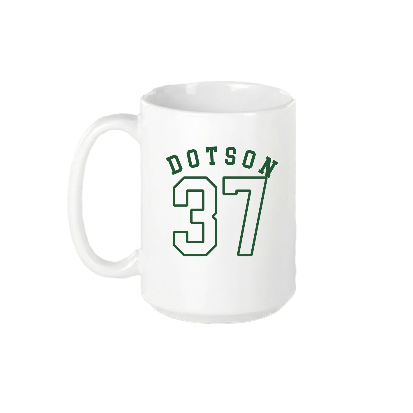 15oz Coffee Mug — Shirsey Arch in White