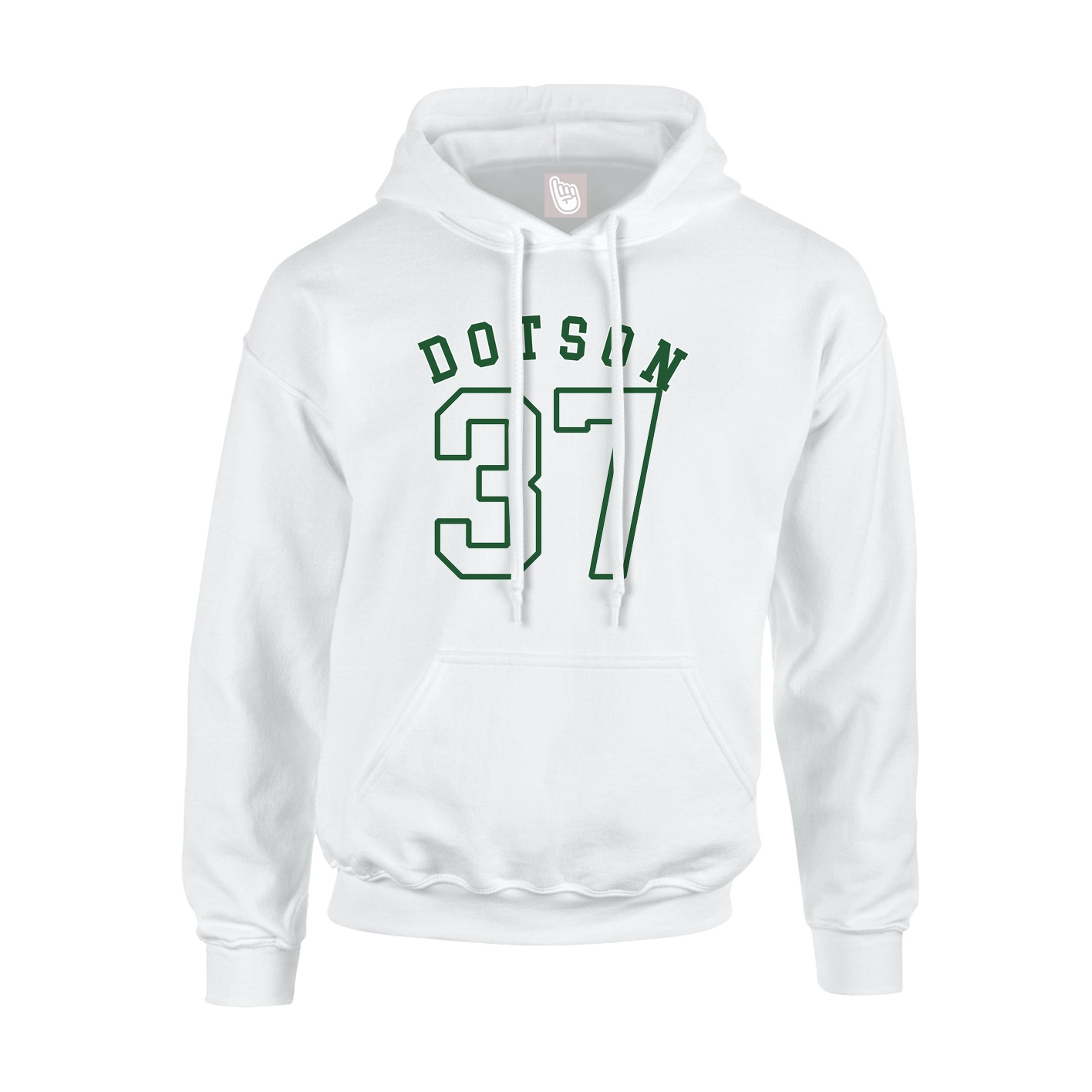 Hoodie — Shirsey Arch in White