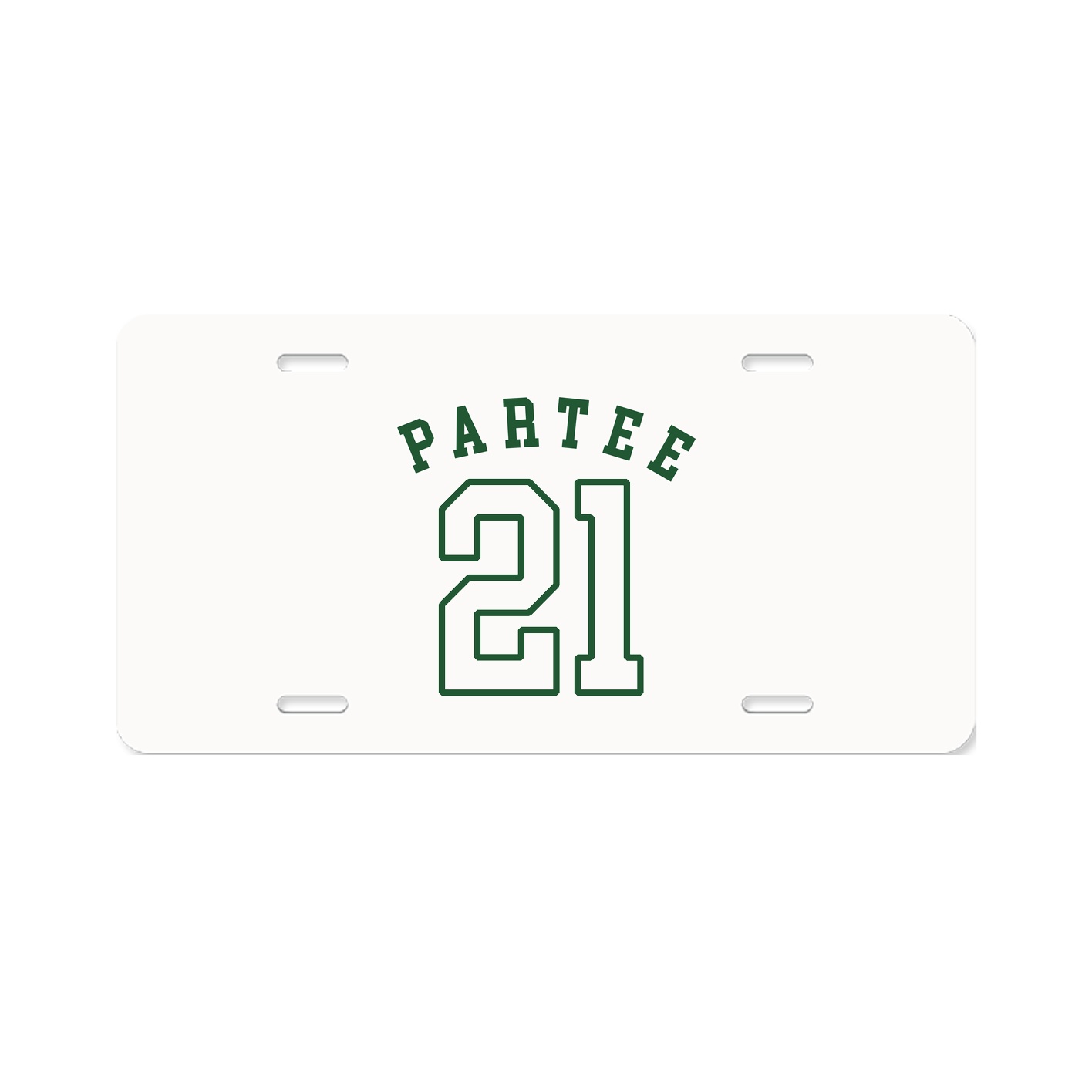 License Plate — Shirsey Arch in Classic