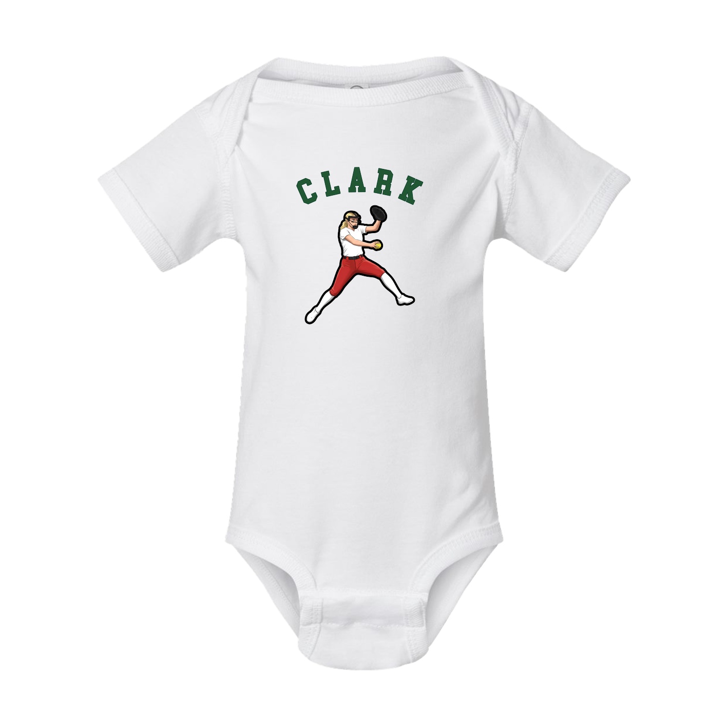 Baby Onesie — Shirsey Arch in White