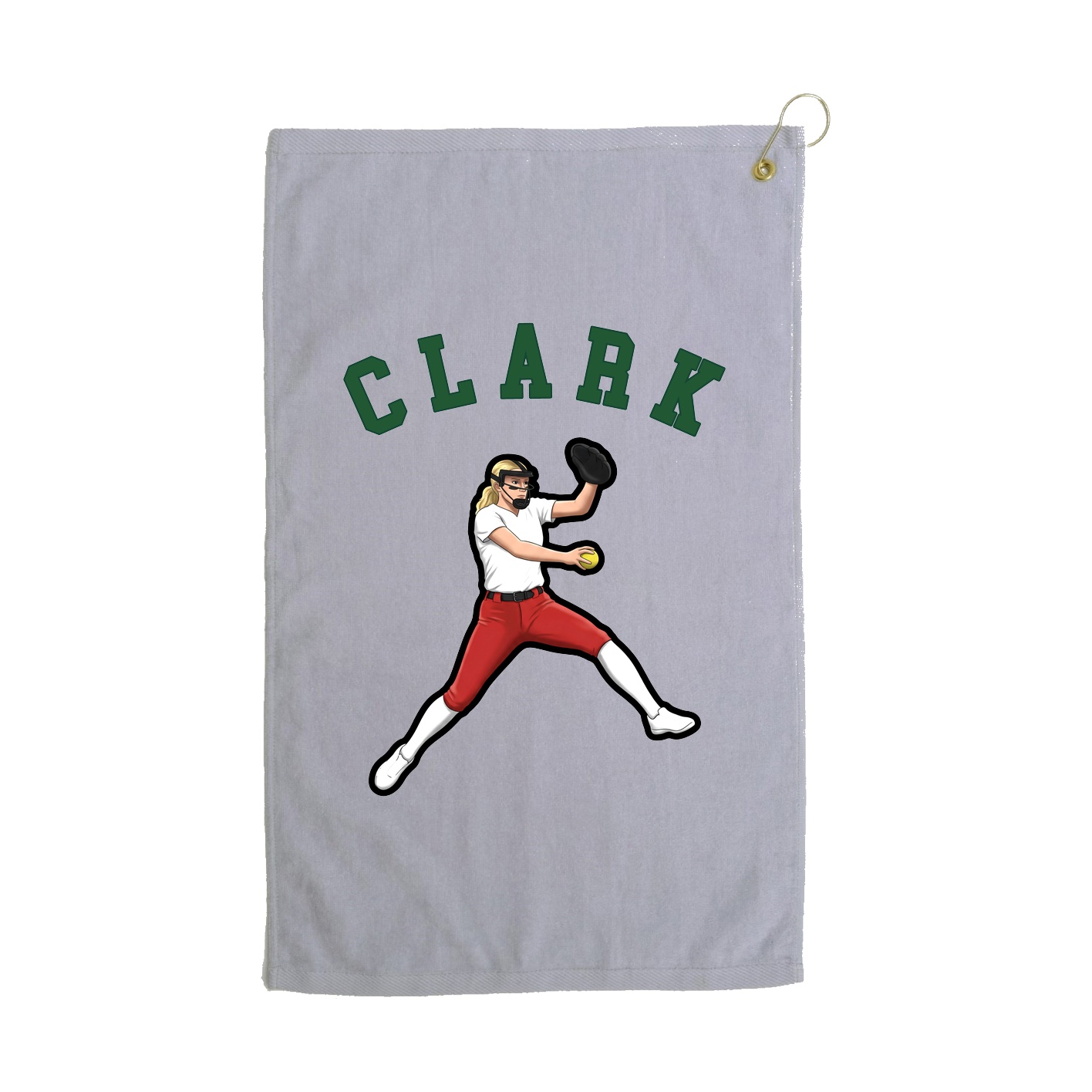 Golf Towel — Shirsey Arch in Grey