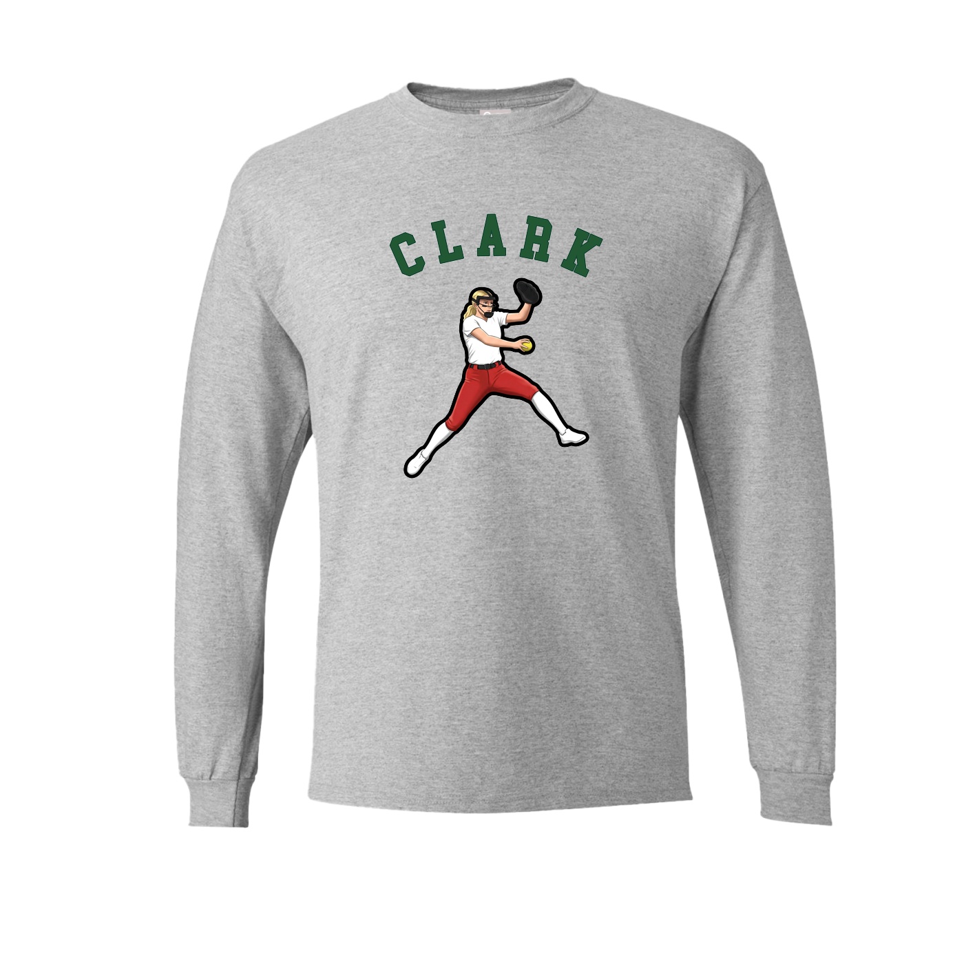 Long Sleeve Tee — Shirsey Arch in Grey