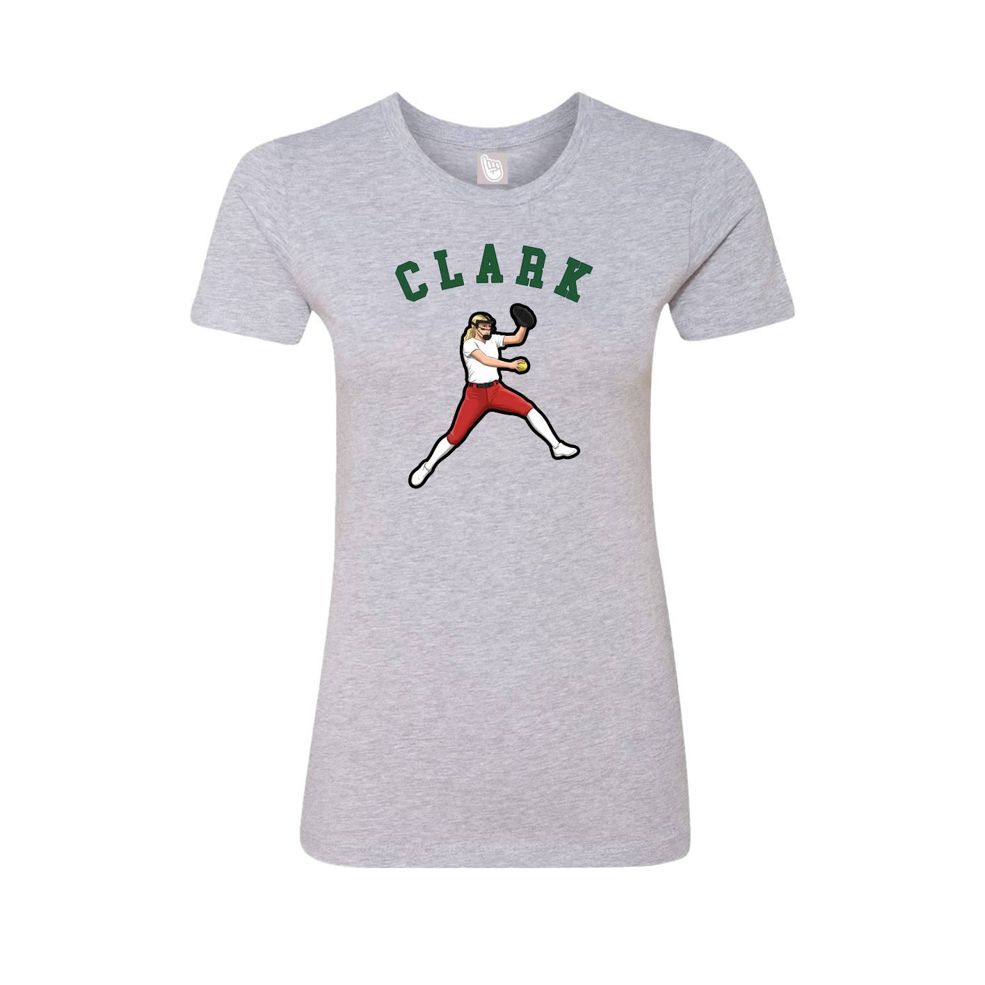 Womens Tee — Shirsey Arch in Grey