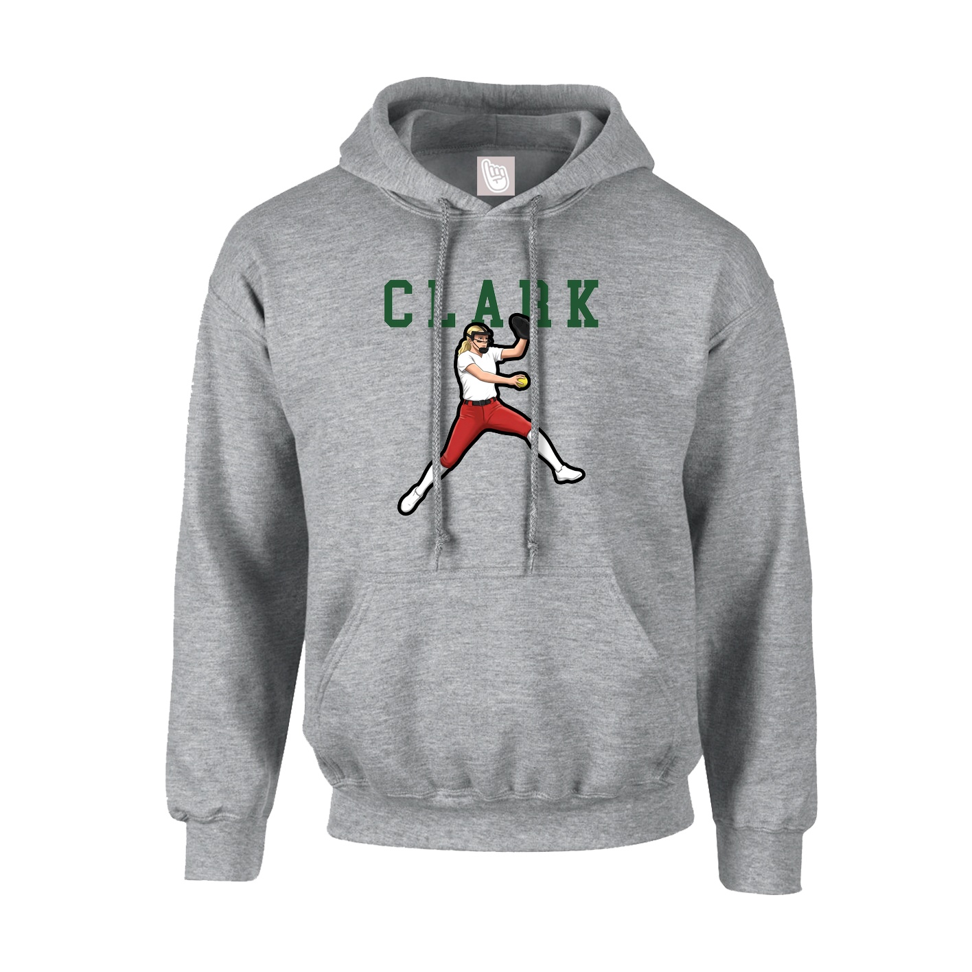 Hoodie — Shirsey in Grey