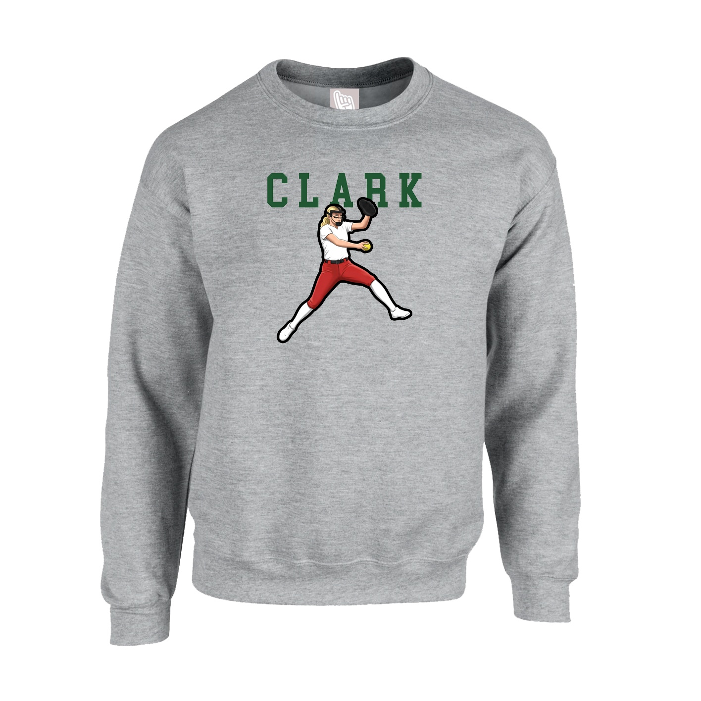 Fleece Crew — Shirsey in Grey