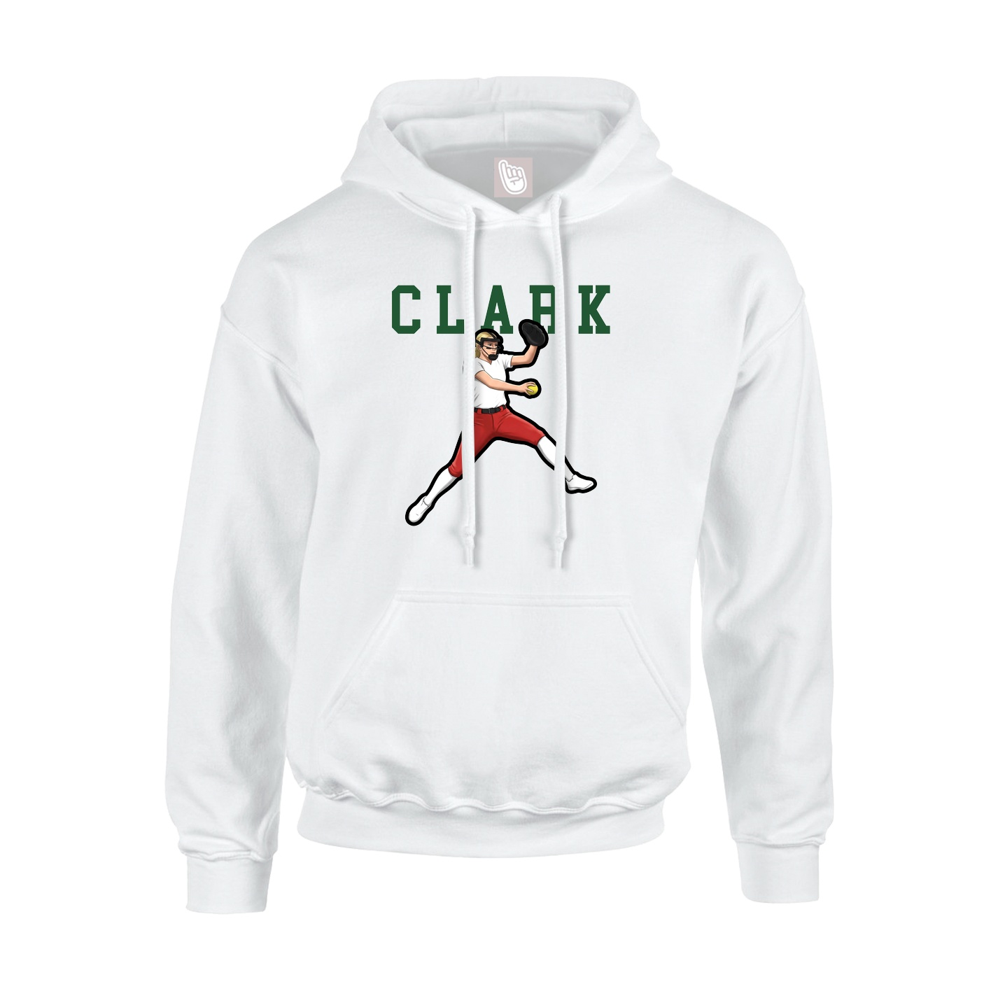 Youth Hoodie — Shirsey in White