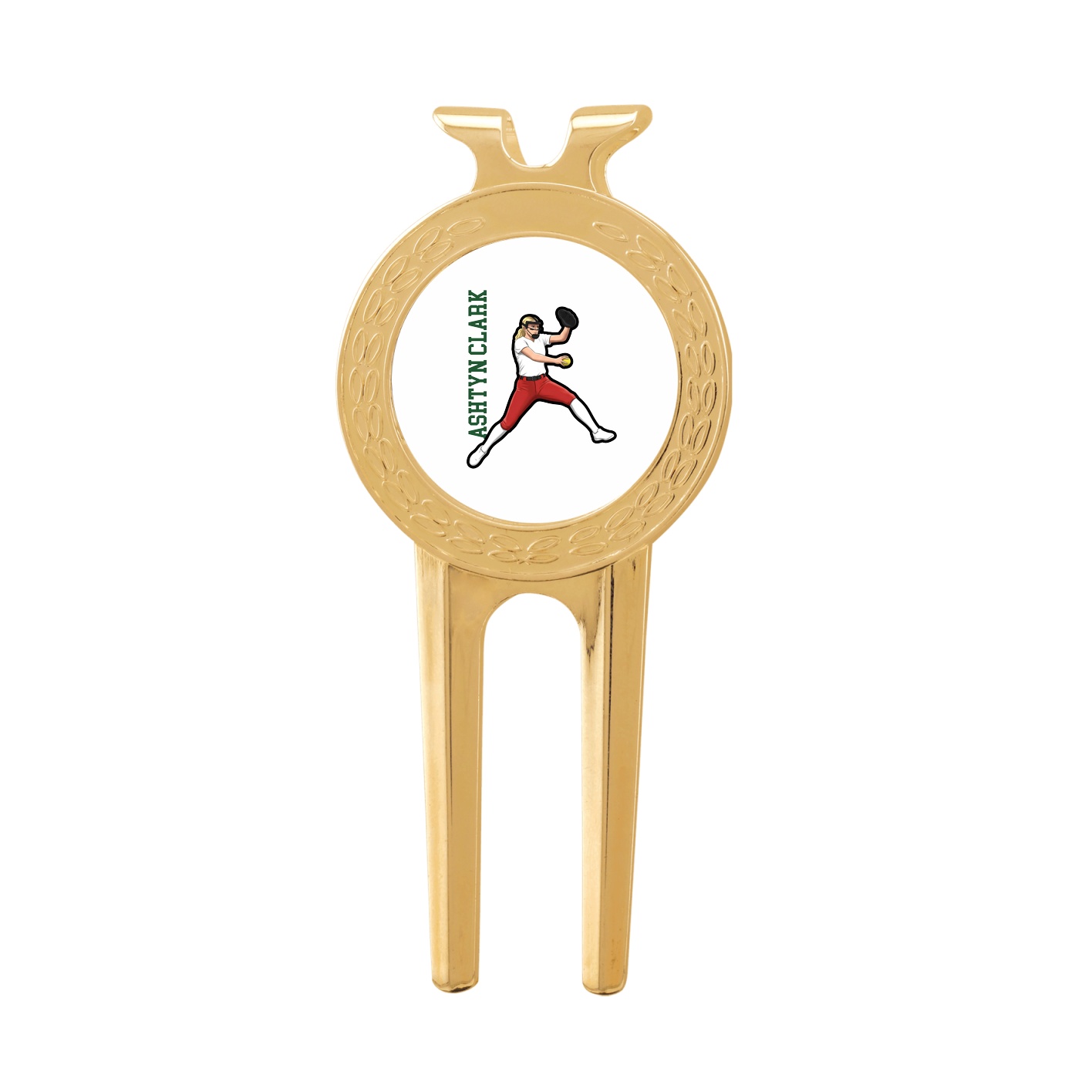 Divot Tool with Ball Marker — Name Vertical in Classic