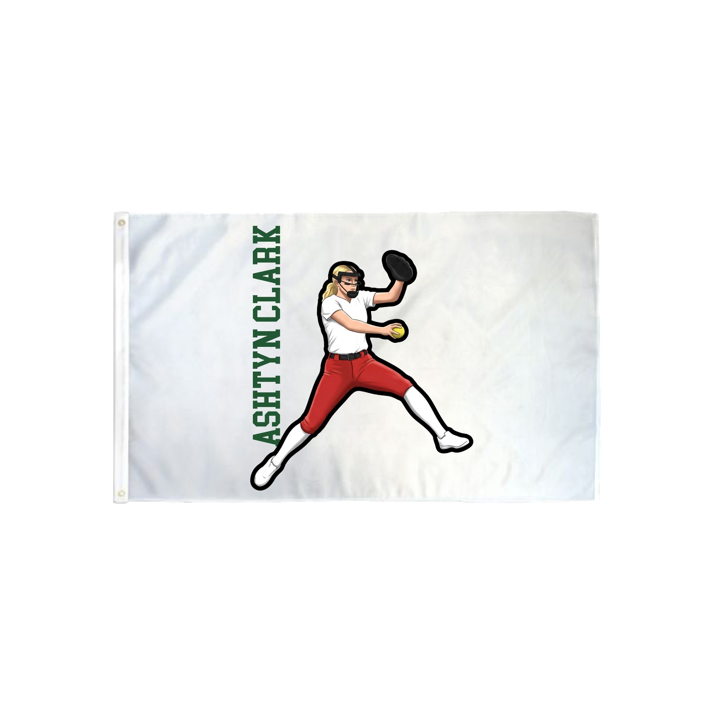 3x5 Flag — Name Vertical in Classic