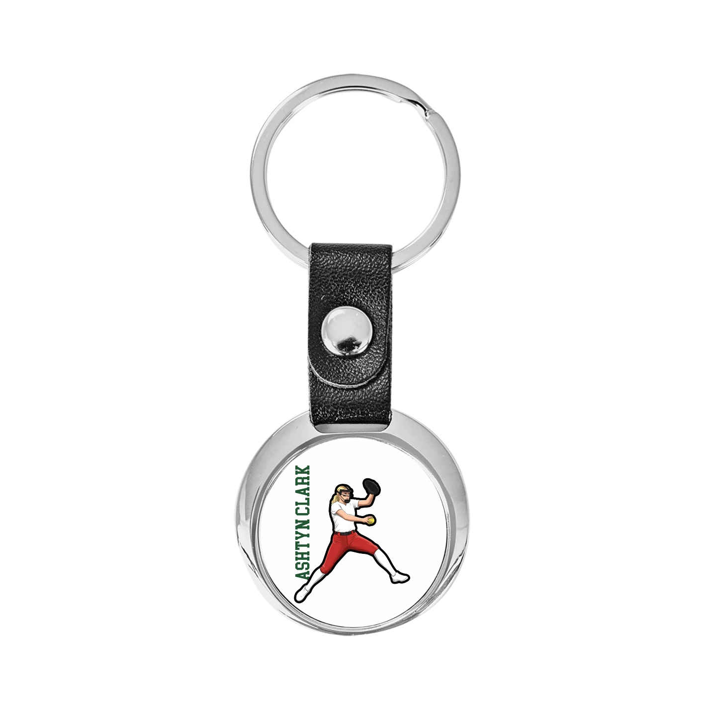 Key Chain — Name Vertical in Classic